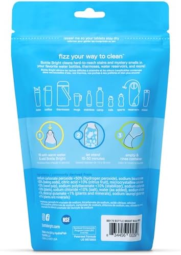 Bottle Bright Water Bottle Cleaning Tablets (12, 36, or 78 Count) - Image 2