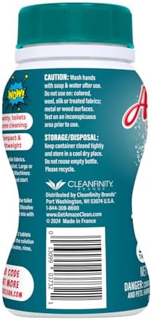 AMAZE Ultra Concentrated Bleach Tablets – Meadow Scent [CASE- 6 bottles] - Image 4