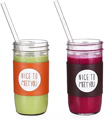 ALINK Reusable Clear Smoothie Straws, 10 in x 10 mm Jumbo Tritan Hard Plastic Drinking Straws, Individually Wrapped, Pack of 6 with Cleaning Brush and Carrying Case - Image 7