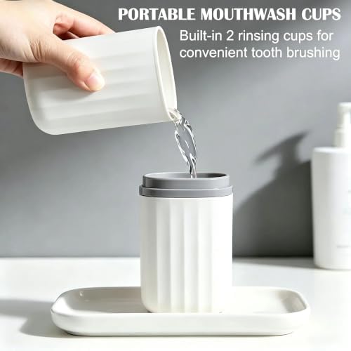 2-in-1 Travel Toothbrush Holder, Dustproof & Compact - Image 3