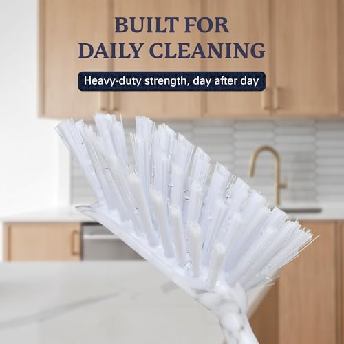 Farberware Dish Brush with Handle, 2 Pack, Firm Bristles - Image 2