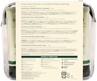 Sukin Signature Travel Pack, 250 ml, en_AU Signature Travel Pack, 250 ml, en_GB Travel Pack, Signature, 250ml - Image 2