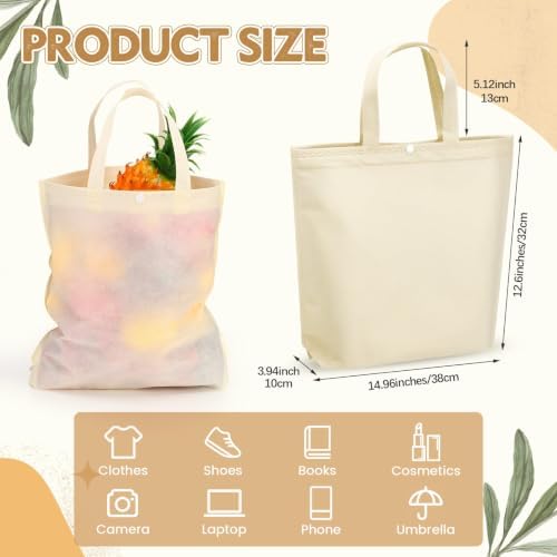 Paterr 100 Pcs Reusable Shopping Bags Bulk - Image 4