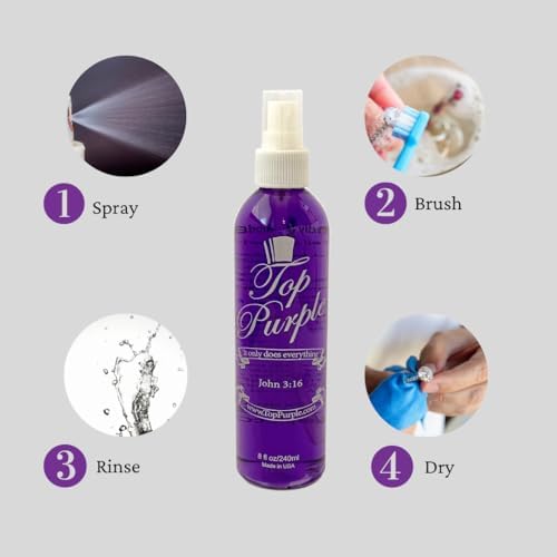 Jewelry and More Cleaner 8 Ounce Spray Bottle - Image 5