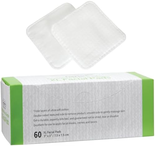 ForPro Pure & Simple XL Facial Pads, 360ct, 3"x3", Vegan & Cruelty-Free - Image 2