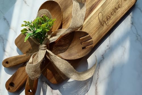 Housewarming Gifts New Home, New Home Gift Idea, First Home Gift, Gift for Home, New House Warming Gift for Homeowner Kitchen Gifts Apartment Closing Gift for Clients, Wooden Cutting Boards Gift Set - Image 5