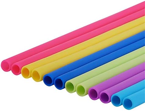 tifanso 14PCS 10" Extra Wide Reusable Silicone Straws for 20/30oz Tumblers - Image 4