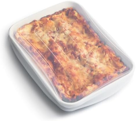Stasher Reusable Silicone Rectangle Stretch Lid, Food Cover for 9x13 inch by Stasher