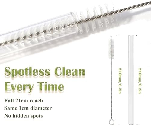 Thickened PCTG Replacement Straw for Hydrojug Sport 32oz, 6 Straws 1 Brush - Image 4