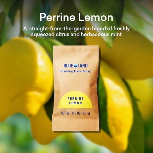 BLUELAND Foaming Hand Soap Refill Tablets, 10-Pack, Perrine Lemon - Image 6