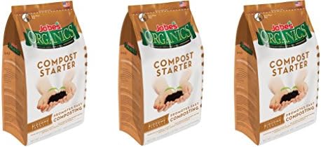 Jobe’s Organics Compost Starter 4-4-2 Organic Gardening Compost Accelerator, CGczwq 3Pack (4 pound bag) by Unknown