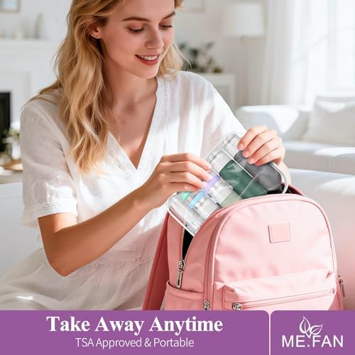 ME.FAN 18 Pack Travel Bottles for Toiletries, TSA Approved, Purple - Image 5