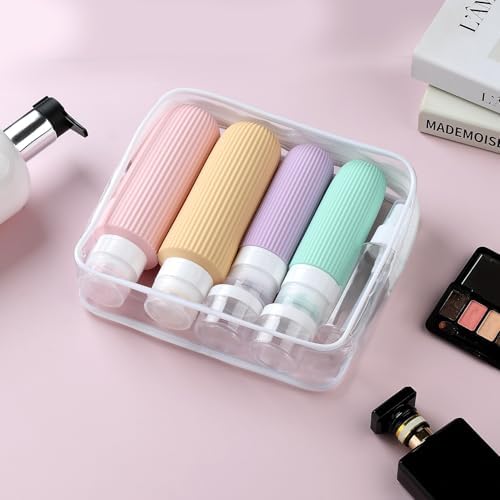 Mrsdry 16 Pack Travel Bottles for Toiletries, Large 6oz Silicone Travel Containers, Leak Proof Refillable Liquid Shampoo And Conditioner Travel Essentials - Image 7