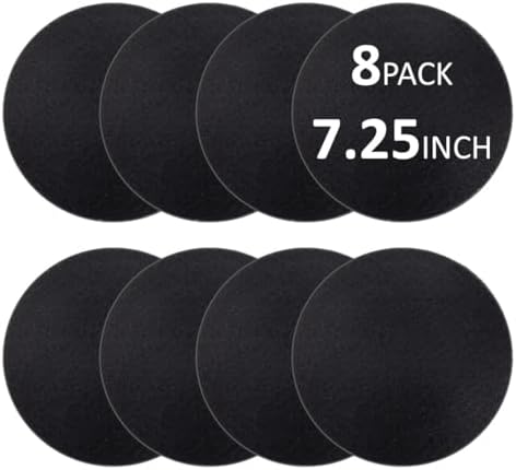 8 Pack Compost Filters for Countertop Bin, 7.25 Inch Charcoal Filter by Unknown