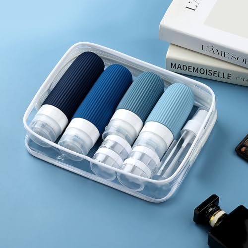 Mrsdry 16 Pack Travel Bottles Set, TSA Approved Leak Proof Silicone Squeezable Containers for Toiletries, Refillable Travel Accessories for Conditioner, Shampoo, Lotion & Body Wash Accessories - Image 7