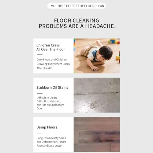 100 Pieces Floor Cleaning Tablets Multi-Effect Floor Cleaning Sheets Concentrated Cleaner Water Soluble Floors Cleaner for Hardwood Tile Laminate Deep Cleans - Image 5