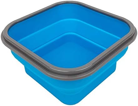 CARTINTS Large 1200ml Collapsible Bowls with Lids Silicone Camping Bowls, with Airtight Lids, Microwave and Freezer Safe, Set of 3 - Image 5