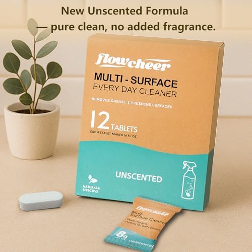 flowcheer Multi Surface Cleaner Refills -12 Pack (Unscented) - Image 5