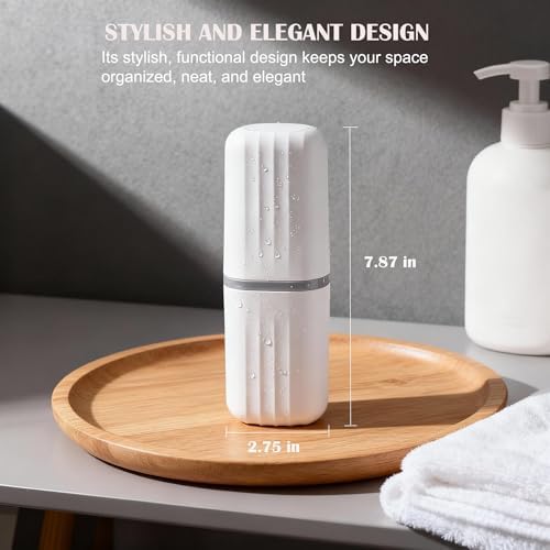 2-in-1 Travel Toothbrush Holder, Dustproof & Compact - Image 6