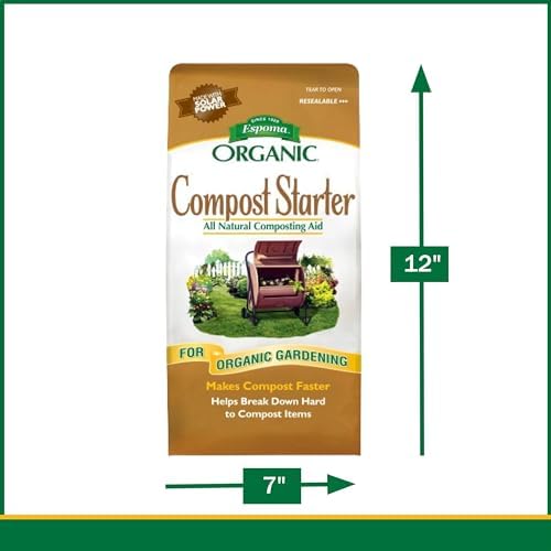 Espoma Organic Compost Starter; All-Natural Composing Aid Helps Break Down Organic Matter to Make Rich Compost for Organic Gardening. 4 lb. Bag; Pack of 1 - Image 3