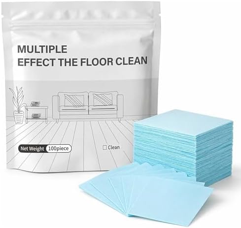 Multi Surface Floor Cleaning Tablets, 100 Piece Floor Cleaning Tablets Multi Surface Cleaner, Multiple Effect the Floors Clean, Concentrated Cleaner for Hardwood, Tile, Laminate and More (1 Pack) by Unknown