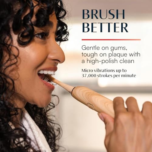 Better & Better Travel Case Designed for The Bamboo Sonic Toothbrush | Fits 2 Replacement Brush Heads & 1 Electric Brush Handle | Natural Bamboo with Dual Magnetic Closure - Image 6