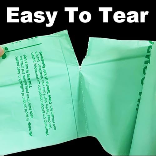 Handle Tie Compostable Food Scrap Bags For Counter Top Compost Bin, Small Compost Bags, 100 Count, 10 Liter Small Kitchen Food Scrap Waste Bags for Compost - Image 7