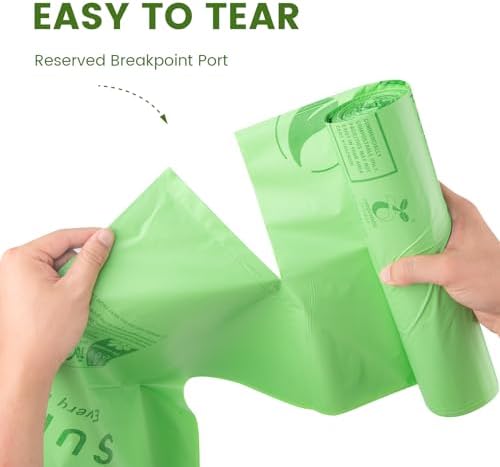SUPERBIO 33 Gallon Compostable Yard Waste Bags, 120 Count Bulk - Image 3