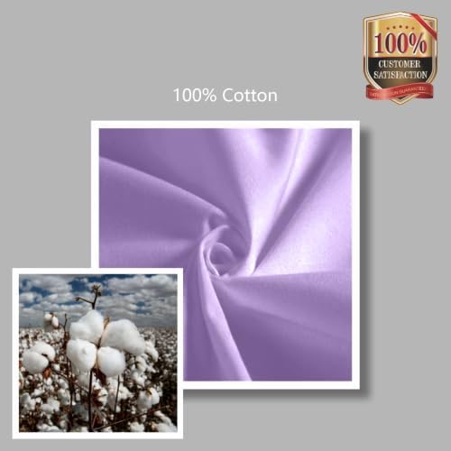TOPDesign 3-Pack Canvas Tote Bags with an External Pocket, Reusable Grocery Shopping Bags, Top Zipper Closure, Daily Essentials (Lavender) - Image 7