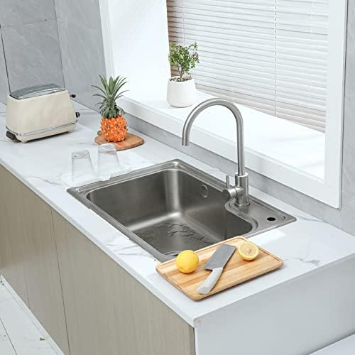 MicoYang Silicone Soap Dish with Drain Spout — Self-Draining Sink Organizer Tray for Bathroom & Kitchen, Sponges, Dispensers & Soap Holder, Non-Slip & Dishwasher Safe, White (Medium, 9.6"×5.3") - Image 6