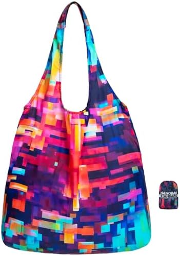 Nanobag Standard 19L Tote Foldable Packable Reusable Grocery Shopping Bag by Nanobag