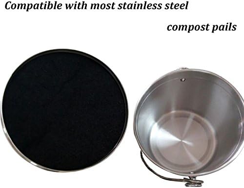 Resinta Compost Bin Filters - 12 Pack Refill Set, Round and Square - Image 6