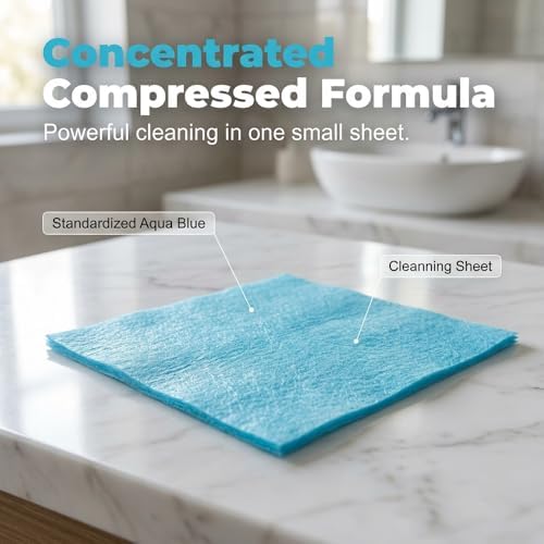 Multi-Effect Floor Clean Tablets, 2026 Upgraded Floor Cleaner Tablets, Multi-Surface Cleaner, Dissolvable Pre-Measured Deep Cleaning Cleaning Solution for Tile & Vinyl Floors (Yellow 90PCS) - Image 6