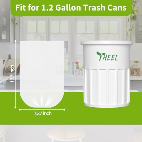 1.2 Gallon Clear Small Trash Bags Strong Leak-Resistant - 150Ct Unscented - Image 5