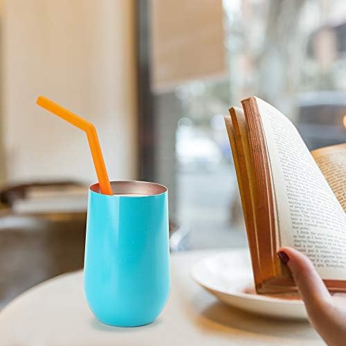 Reusable Silicone Drinking Straws, 12 Pcs Long Flexible Straws with 2 Cleaning Brushes for 20 and 30 oz Yeti/Rtic/Ozark Tumblers, BPA free, no Rubber Taste - Image 6