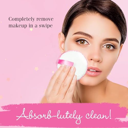 Hollywood Fashion Secrets Microfiber Makeup Remover for Facial Cleansing - Image 2