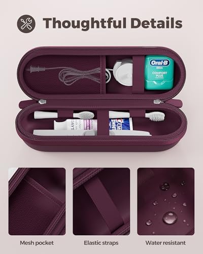 ProCase Electric Toothbrush Travel Case for Oral-B & Philips Sonicare -L - Image 5
