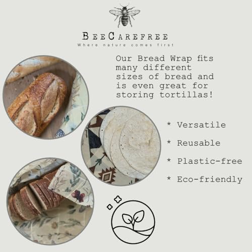 Beeswax Wrap for Bread - Reusable Eco-Friendly Sustainable Food Storage Solution, Keeps Bread Fresher Longer, Natural Alternative to Plastic Wrap - Image 7
