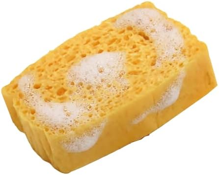 Norpro 1094 Natural Pop-Up Cleaning Sponges, 12-Pack, Compostable, Dishwasher Safe, 4x3in Wet Size, Made in USA - Image 5
