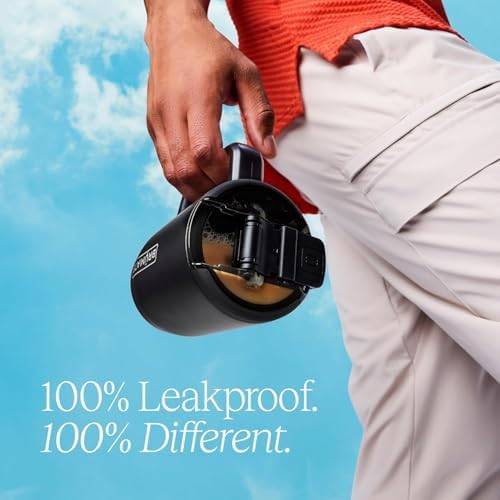 BrüMate Müv - 15oz 100% Leak Proof Insulated Coffee Mug with Handle & Lid - Stainless Steel Coffee Travel Mug - Double Walled Coffee Cup (Mocha) - Image 3