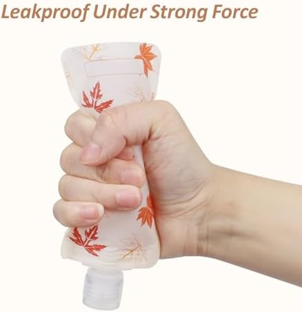 PACKISM 11 Pack Travel Pouches for Toiletries - 90ml 3 oz Liquid Container - Image 3
