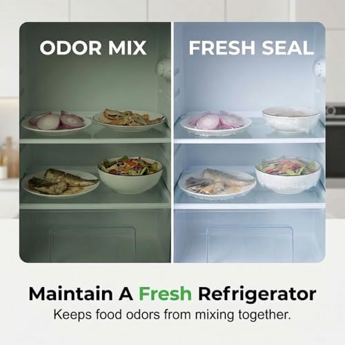 Disposable Stretch Food Covers for Bowls Reusable Fresh Keeping Bags (X100) - Image 6