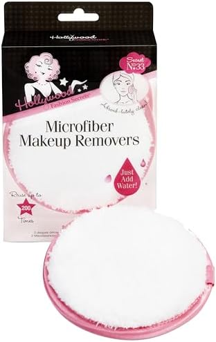 Hollywood Fashion Secrets Microfiber Makeup Remover for Facial Cleansing by HollywoodFashionSecrets