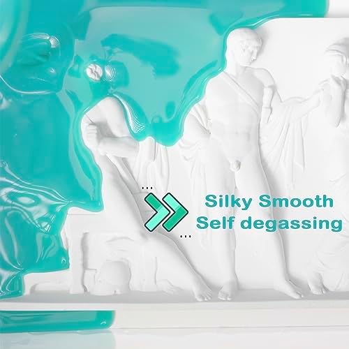BBDINO Super Elastic Silicone Mold Making Kit 8A Jade Green Trial 600g - Image 3