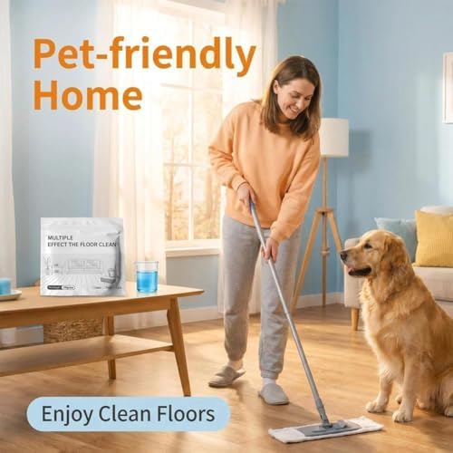 100/150/200/300pcs Floor Cleaning Tablets, Multi-Surface Floor Cleaning Tablets, Concentrated Cleaner Multiple Effect the Floors Clean for Tile,Hardwood (Blue-100pcs) - Image 7