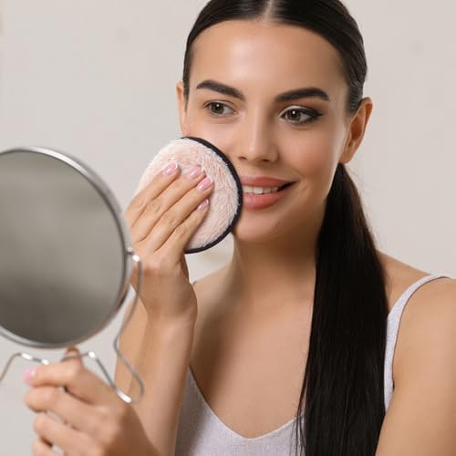 BlingKingdom 6 PCS Reusable Makeup Remover Pads, Facial Cleansing Cloths - Image 2