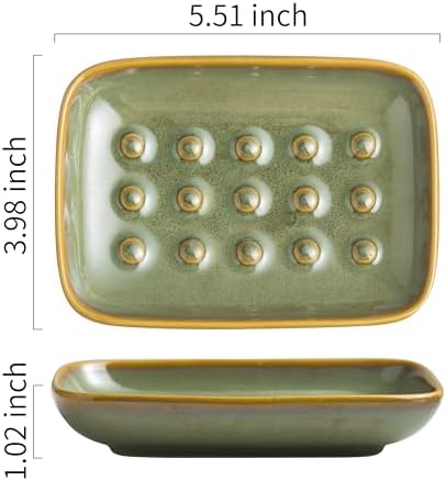 Miamolo Soap Dish for Shower & Bathroom, Floating Point Save Soap Loss - Image 2