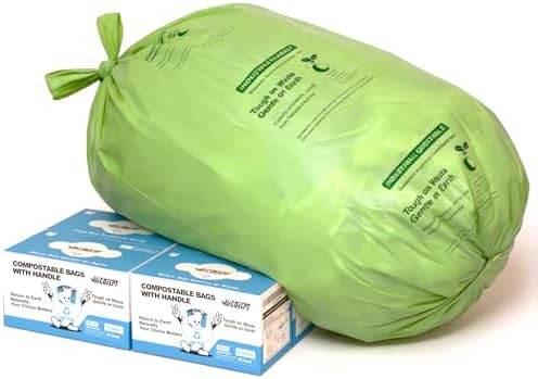 Compostable Bags, 13 Gallon, 128 Count, 49.2 Liter by UFCOELPT