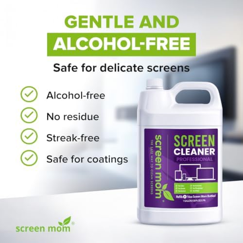 Screen Mom Screen Cleaner Spray 1-Gallon for TV, Car, Laptop and Computer - Image 5