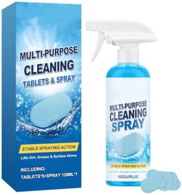 Multi-Purpose Cleaner - Spray Bottle and 5x Cleaning Tablets by Unknown